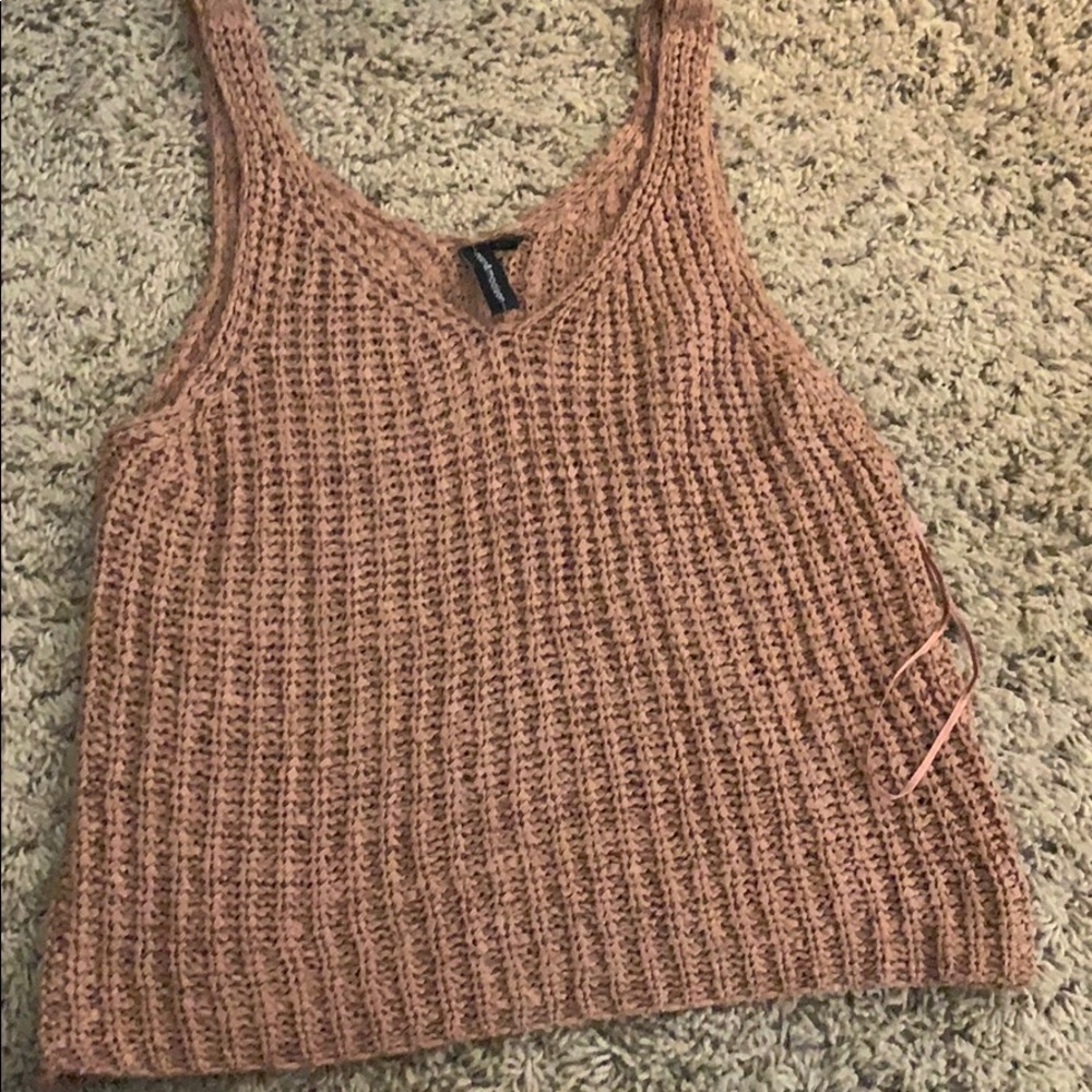 Knit tank top, soft, moon&madison size small